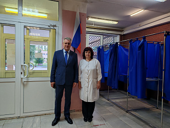 Выборы-2026. Уполномоченный ведет проверку готовности участков для голосования